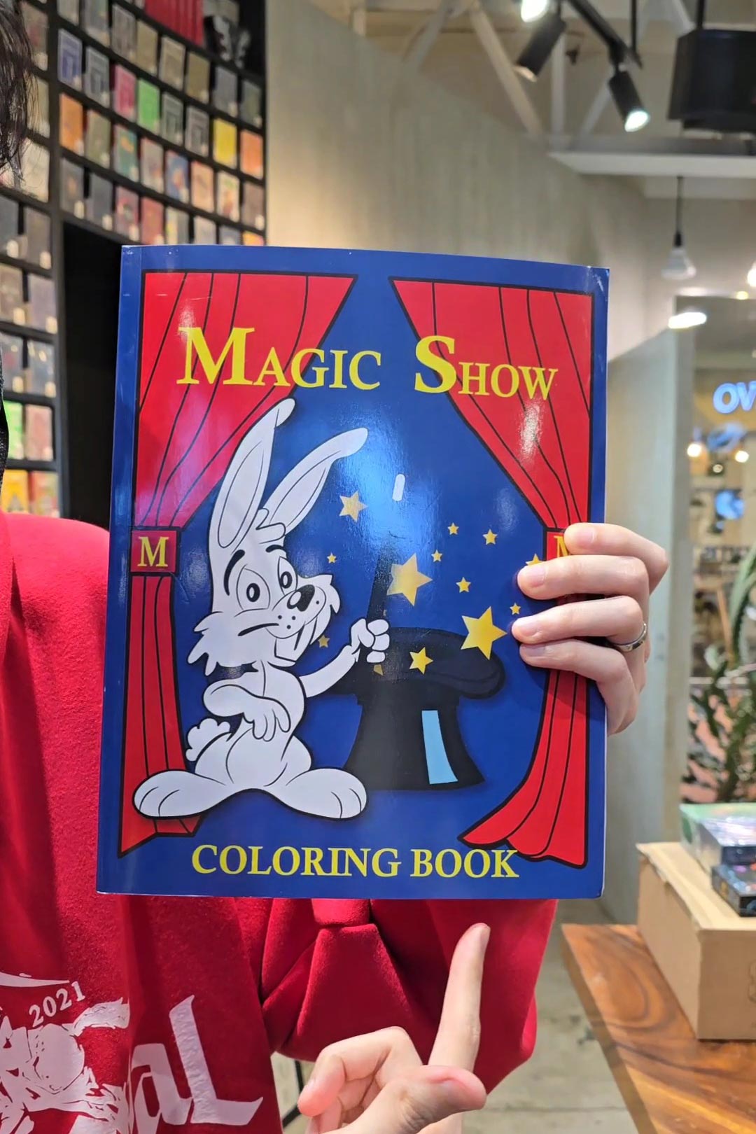 This is called the Magic Show Coloring Book