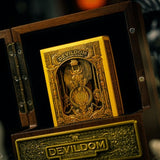 Devildom Deluxe Walnut Boxed Set Playing Cards