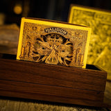 Halidom Deluxe Walnut Boxed Set Playing Cards