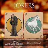 Lord of the Rings The Two Towers Foiled Gilded Edition Playing Cards