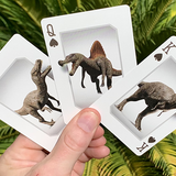 Bicycle Dinosaur Gilded Playing Cards