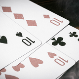 666 Rose Gold Playing Cards