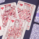Varius Purple Playing Cards