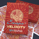 Escape Velocity Red Playing Cards