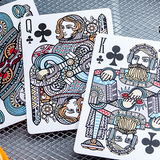 Escape Velocity Blue Playing Cards