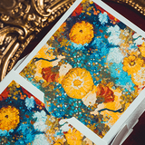 Van Gogh Zinnias Playing Cards