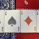 Bicycle Bandana Red Playing Cards