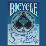 Bicycle Stingray Teal Playing Cards