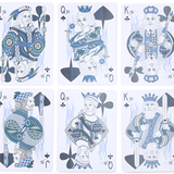 Bicycle Stingray Gilded Teal Playing Cards