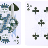 Bicycle Stingray Gilded Teal Playing Cards