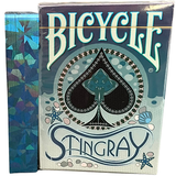 Bicycle Stingray Gilded Teal Playing Cards