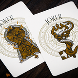 The Keys of Solomon Golden Grimoire Playing Cards