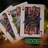 The Elves Playing Cards