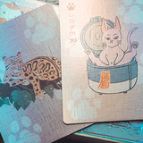 Naughty Dog and Liquid Cat Holographic Set Playing Cards