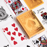 Bicycle Metalluxe Gold Playing Cards