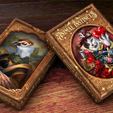 The Animal Instincts Poker and Oracle Wizard Playing Cards