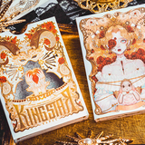 Silence v3 White Playing Cards
