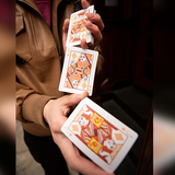 Peach Playing Cards