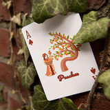 Peach Playing Cards