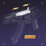 Justice Guard AK-47 Assault Rifle DIY Mechanical Puzzle Kit