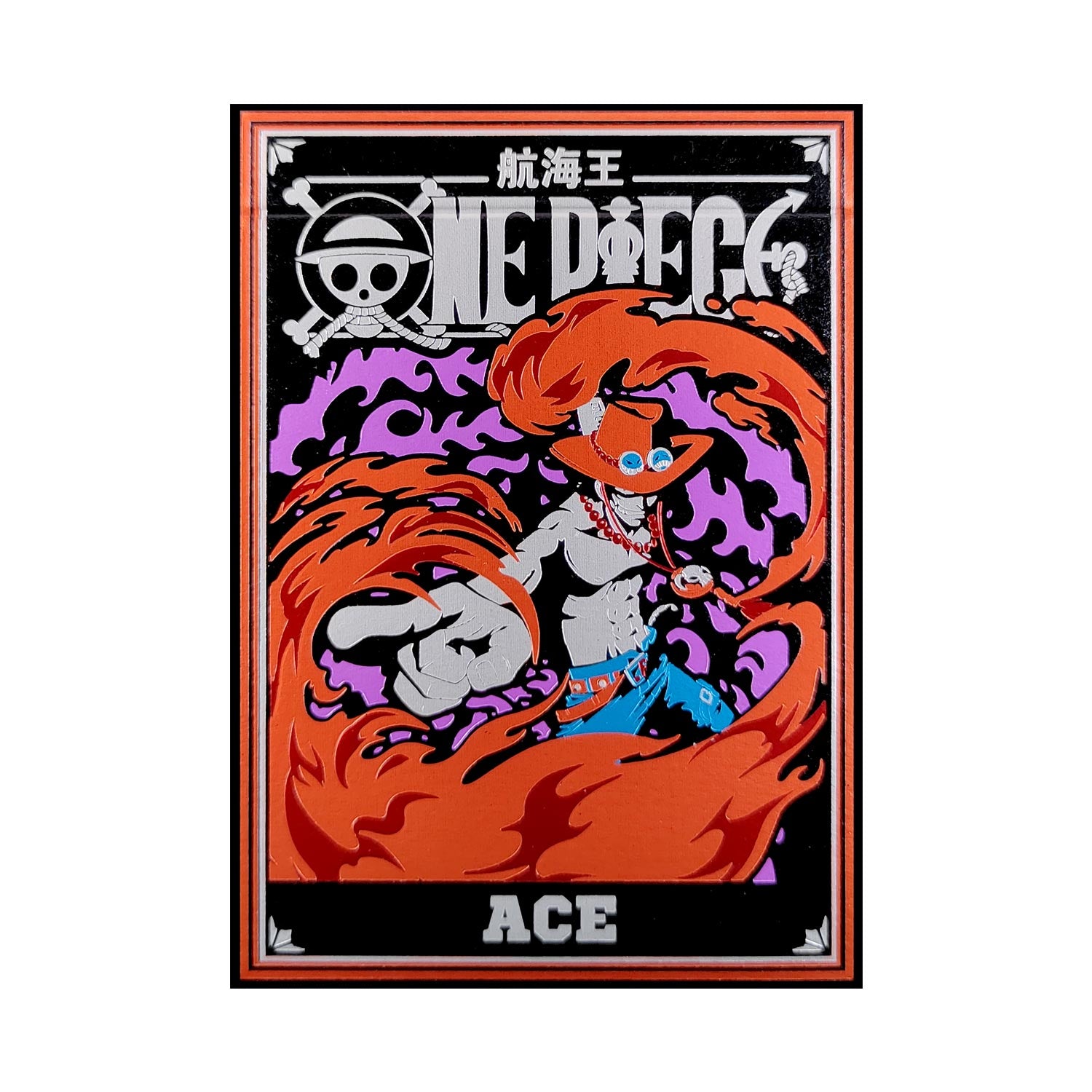Bape Cafe Hong Kong Menu One Piece Ace Playing Cards – RunIt Decks
