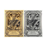 Black Tortoise Black Gold Box Set Playing Cards