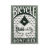 Bicycle Bonfires Green Playing Cards
