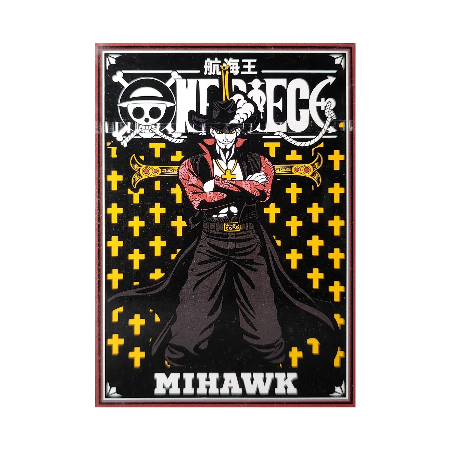 One Piece Mihawk Playing Cards – RunIt Decks - Main Image