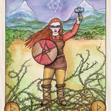 Norse Goddess Rune Oracle Cards