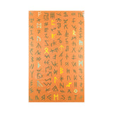Green Glyphs Runes Cards