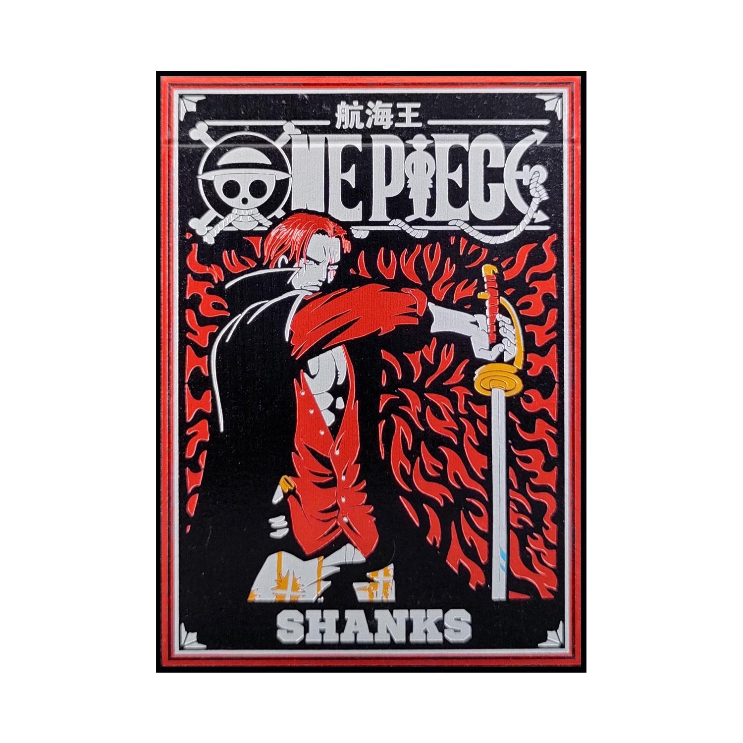 one piece card game shanks deck One Piece Shanks Playing Cards – RunIt Decks