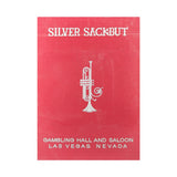Silver Sackbut Red Playing Cards