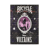 Bicycle Disney Villains Purple Playing Cards