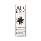 Air Deck White (Plastic) Playing Cards