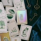Green Glyphs Oracle Cards