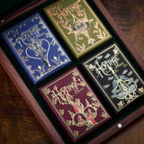 Heritage Deluxe Wooden Boxed Set Playing Cards
