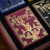 Heritage Deluxe Wooden Boxed Set Playing Cards