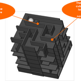 Inside3 Zero Series Vicious Cube Puzzle