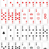 Air Deck White (Plastic) Playing Cards