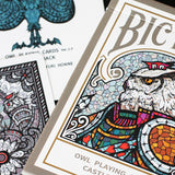 Bicycle Owl v2 Playing Cards
