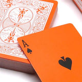Bicycle Reversed Orange Playing Cards