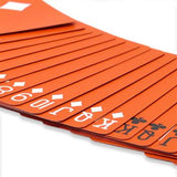 Bicycle Reversed Orange Playing Cards