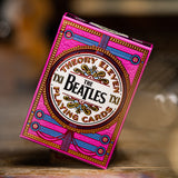 The Beatles Orange Playing Cards