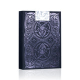 666 Skeletal Silver Foil Playing Cards