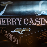 Cherry Casino Monte Carlo Black and Gold Playing Cards