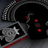 Lordz Black Platinum Standard Edition Playing Cards
