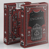Enigmas Puzzle Hunt Red Playing Cards