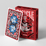 Bicycle Edo Karuta Red Playing Cards