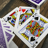 Bicycle Colored Rider Back Violet Playing Cards