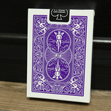 Bicycle Colored Rider Back Violet Playing Cards